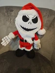 Nightmare Before Christmas Jack Skellington Animated Spin Santa Plush Tim Burton. Fixed Price $14.99.