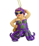 December Diamonds Miss Fran Iii Hanging Ornament Green,rose,purple. Fixed Price $43.99.