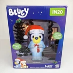 Bluey New Christmas Inflatable 6.5 Ft Gemmy Lighted Blow Up Santa Hat Decoration. Fixed Price $48.17.