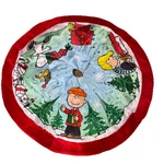 Peanuts Snoopy Charlie Brown & Gang Christmas Holiday Festive - Tree Skirt 48. Fixed Price $107.97.