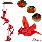 Solar Wind Chimes Lights Led Birds Color Changing Lamp Garden Home Decor. Fixed Price $11.75.