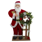 Northlight 3' Santa Claus Holding Wooden Sleigh "welcome" Christmas Sign. Fixed Price $160.49.