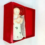 Christmas Musical Porcelain Angel Figure Ornament Formalities Hark The Herald. Fixed Price $5.99.