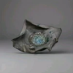 Decorative Art. Organic Handmade Ceramic Glass Sculpture. Fixed Price $20.00.