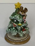 Wee Forest Folk Figurine Tree Alone Mouse Christmas M-240A Mint. Fixed Price $100.00.