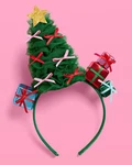 Xo Fettichristmas Tree Headband With Presents Bows For Women/girls. Fixed Price $16.95.