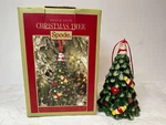 Spode Christmas Tree W/santa On Top Ornament Changing Multicolor Led- Box. Fixed Price $14.99.