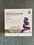 Ge Bright White 216 Led Tape Random Sparkle 19.6 Ft Christmas Lights. Fixed Price $11.00.