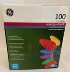 Ge 100 Led C-5 Energy Smart Multicolor Christmas Lights 33 Ft Total Length. Fixed Price $36.99.