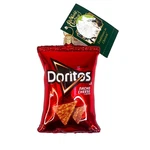 Old World Christmas Dorito's Nacho Cheese Chips Glass Ornament With Tags. Fixed Price $14.50.