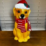 New Holiday Time 11 Led Tabletop Puppy Blow Mold Lighted. Fixed Price $17.99.