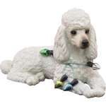 Sandicast White Poodle Wearing Holiday Lights Christmas Small Size,. Fixed Price $8.29.