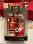 Fao Schwarz Hand Blown Glass Christmas Ornament Box Vintage 1999 Gift Bag. Fixed Price $9.95.