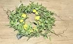 New Allstate Floral 15 Inch Artificial Lemon Wreath Yellow Easter Spring. Fixed Price $29.99.