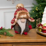 Northlight Standing Gnome With Knitted Bomber Hat Christmas Tabletop Figure -. Fixed Price $30.23.