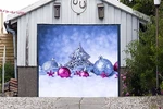 Merry Christmas Decor Single Garage Door Covers Banner 3D Outside House GD121. Fixed Price $210.99.