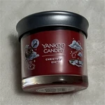 Yankee Candle Christmas Eve Scented Red Jar 4.3 Oz Single Wick. Fixed Price $45.00.