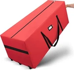 Zober Rolling Large Christmas Tree Storage Bag 3 Wheel -- Red. Fixed Price $12.00.