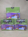 (3) Holiday Time 25 Ct 24 Ft Indoor/outdoor Christmas Lights Clear Multi-color. Fixed Price $42.00.