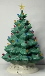 Vintage Large Ceramic Christmas Tree Cramer Mold W/ Base Gold Inlays 20 Rare. Fixed Price $299.00.