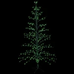 Northlight 9' Green Lit Christmas Cascade Twig Tree Outdoor Decor. Fixed Price $183.49.