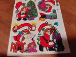 Color Cling Window Christmas Bears 4PC Presents. Fixed Price $13.00.