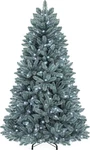 Yitahome Prelit Christmas Tree 6' Lighting System Pre-lit Hinged Blue Green. Fixed Price $99.00.
