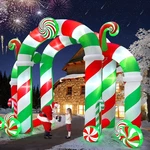 Kalolary 13FT Christmas Archway Inflatables With Led Light, Giant Xmas Green. Fixed Price $170.05.