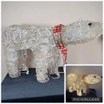 Polar Bear 36" Christmas Holiday Home Accents Animated Light Up Original Box. Fixed Price $165.00.