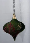 Vtg Grasslands Road Decorative Glass Initial Monogram Ornament Letter "s. Fixed Price $14.50.