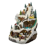 Alpine Corporation 18" Tall Indoor Animated Winter Wonderland Set With 75 Led.... Fixed Price $111.26.