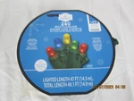 Holiday Time 240-COUNT 49.1 Ft Multicolor Led Dome Christmas Lights Green Wire. Fixed Price $26.00.
