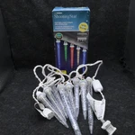 Led Lightshow Shooting Star 8 Count Multi-color Icicle Christmas Holiday. Fixed Price $22.00.