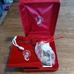 Waterford 2003 Songs Of Christmas Ornament Silver Bells Original Box. Fixed Price $9.99.