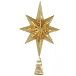 Christmas Star Mini Tree Topper Burst 6.75 Inch Gold. Fixed Price $12.39.