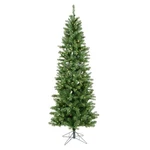Vickerman 66" Salem Pencil Pine Pvc Plastic Led Lights Christmas Tree Green. Fixed Price $202.27.