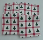 Urban Villa Tartan Christmas Tree Holiday Kitchen Towel Set Of 5 20 X 28 In. Fixed Price $16.00.