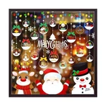 Miss Fantasy Christmas Window Clings Decorations 10 Sheets Large Merry Christ.... Fixed Price $12.79.