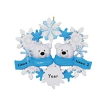 Personalized Polar Bear Couple - Family Of Christmas Ornament 2023 Keepsake. Fixed Price $19.99.