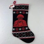 Star Wars Knit Christmas Stocking Praetorian Guard Black Red Disney. Fixed Price $14.50.