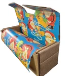 Vitg 15" X 500FT Roll Christmas Wrapping Paper Dept Store Santa Reindeer Present. Fixed Price $275.00.