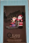 Gemmy Trim Home Airblown Inflatable Christmas Santa & Elf Sleigh Lighted Nib. Fixed Price $49.95.