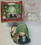 Vintage 2000 Hallmark Wizard Of Oz Great Powerful 4" Magic Christmas Ornament. Fixed Price $25.50.
