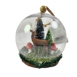 Deer Mushroom Sisal Bottle Brush Tree Scene Christmas Ornament Target Wondershop. Fixed Price $12.99.
