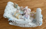 Lenox Porcelain Santa Sleigh Figurine Christmas Holiday. Fixed Price $50.00.