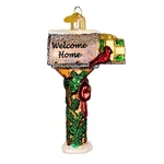 Old World Christmas Welcome Home Mailbox Ornament Post Office Letter 32079. Fixed Price $27.99.
