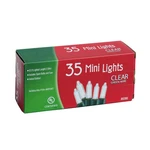 35-COUNT Clear Christmas Light Set. Fixed Price $15.76.