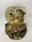 Grandeur Noel Water Snow Globe Christmas, Nativity Animated Musical Read. Fixed Price $12.99.