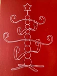 Ikea Vinterfint Decoration, 22 19 " Christmas Tree Shaped Pine/white, - New. Fixed Price $49.99.