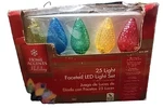 Faceted Led Multi Color Holiday Christmas 25 Light Set Home Accents (RVB3). Fixed Price $18.91.